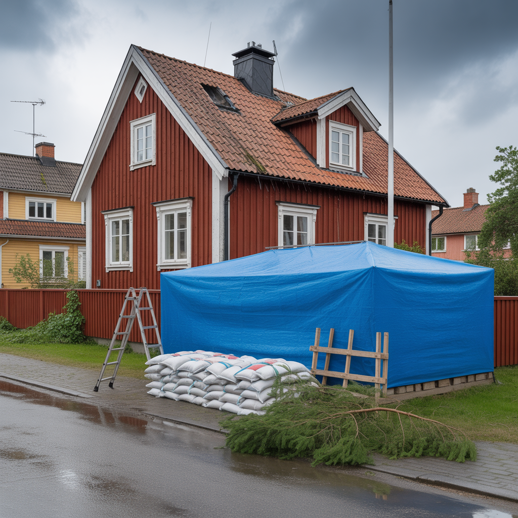 stormskador pa tak felsokning akutskydd och forsakring