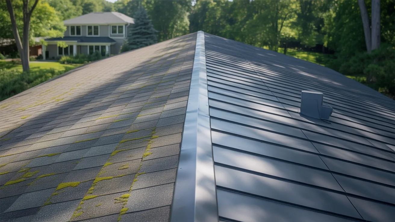 Lägga ny papp på gammal takpapp