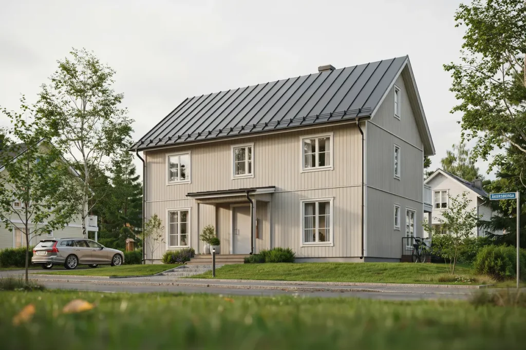 renovering av pl ttak p villa i margretelund kersberga